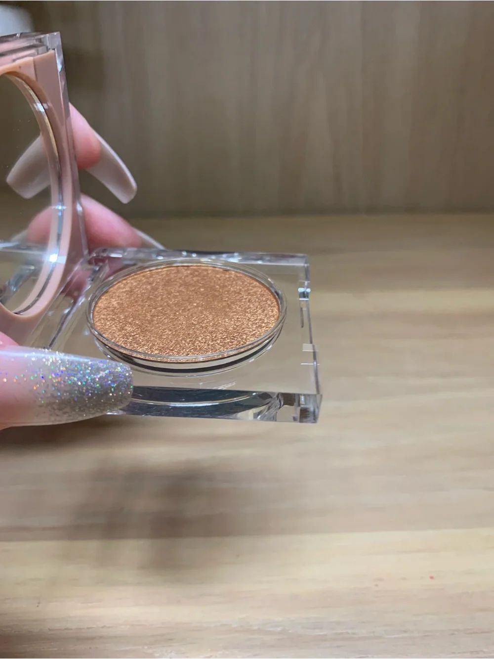 KKW Beauty “ Big Bank” Metallic Copper Gold Eyeshadow